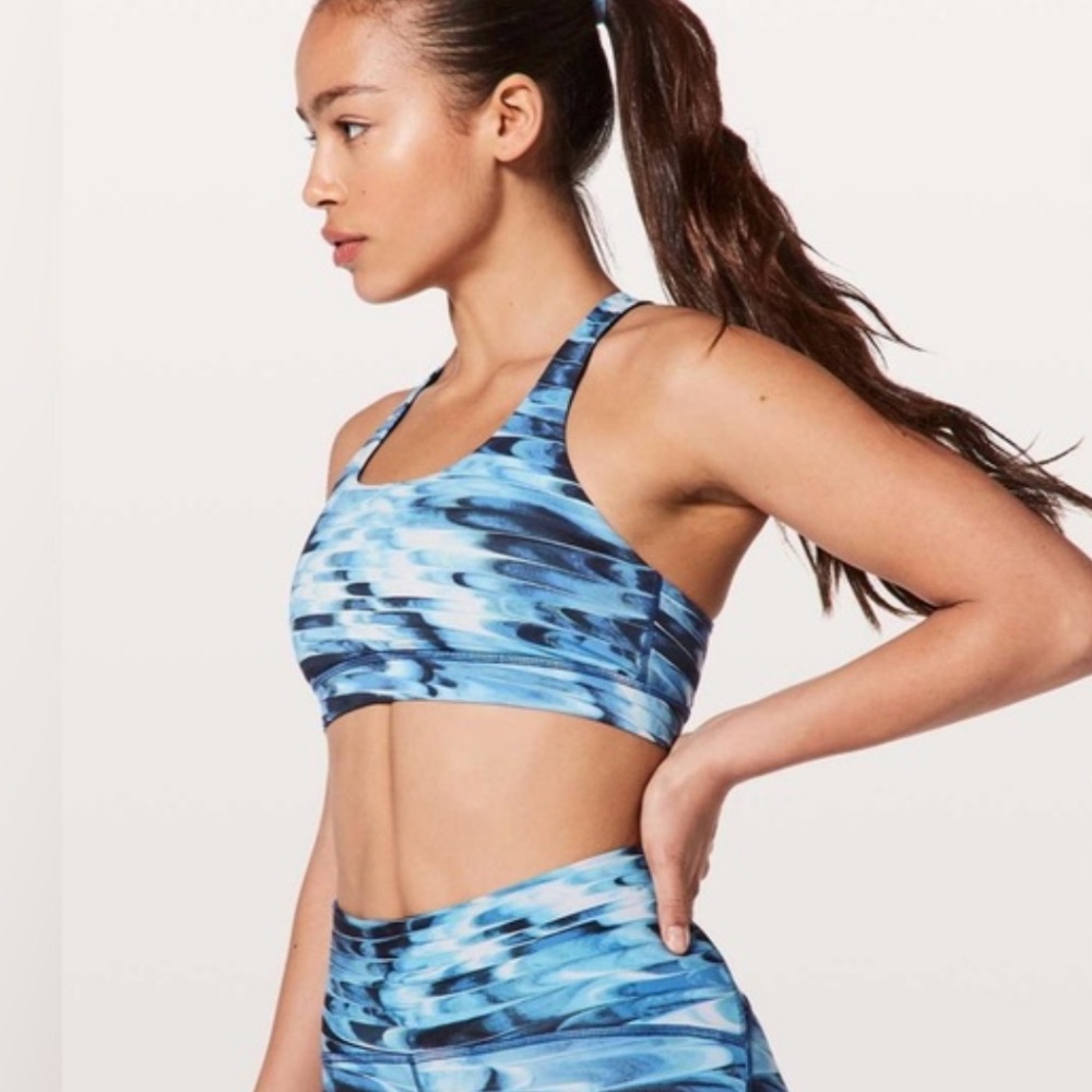 Lululemon Time To Sweat Bra Tidal Multi